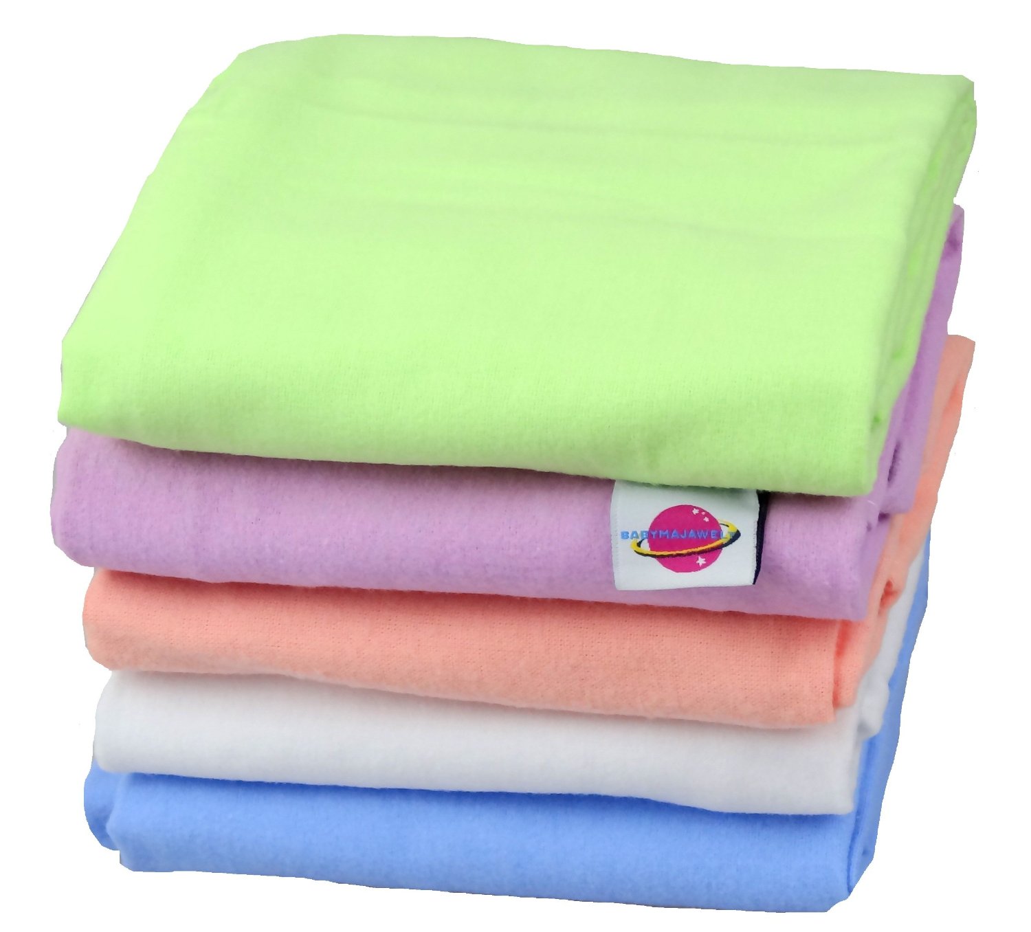 YeahiBaby Asciugamano bagnetto per bambini ultra morbido Asciugamani da neonati e bambini con animali in rosa di 25 x 50 cm